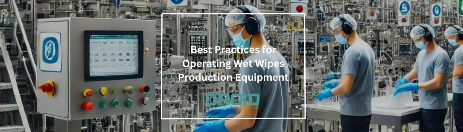 Best Practices for Operating Wet Wipes Production Equipment - Best Practices for Operating Wet Wipes Production Equipment