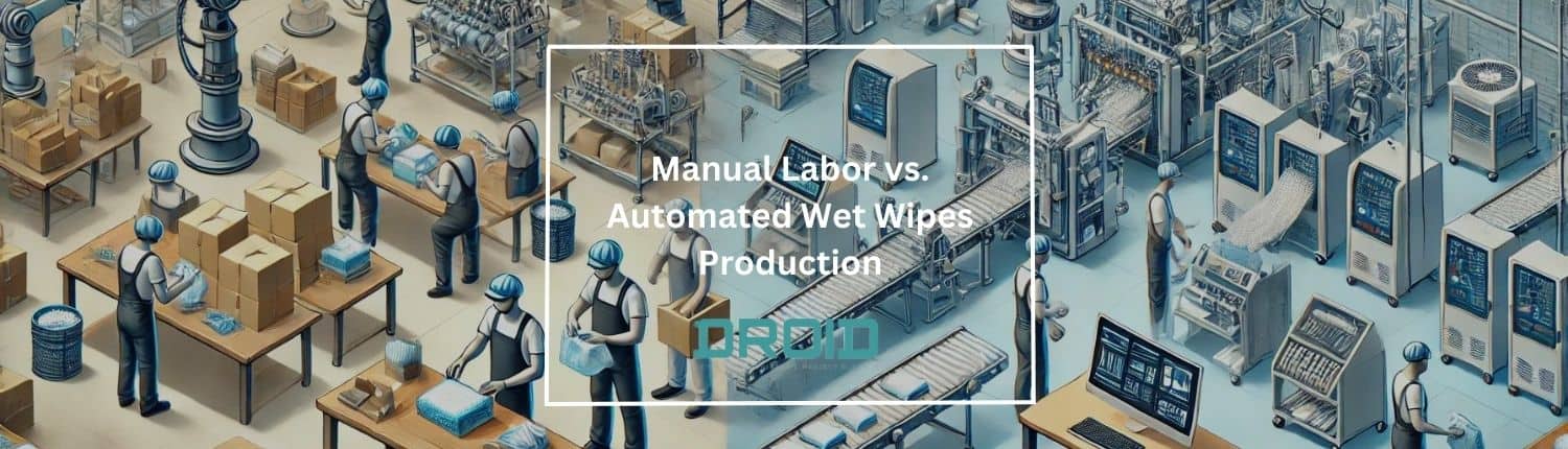 Manual Labor vs. Automated Wet Wipes Production - Manual Labor vs. Automated Wet Wipes Production