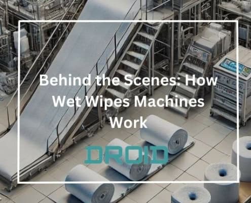 Behind the Scenes How Wet Wipes Machines Work 495x400 - How Proper Material Handling Shapes Wet Wipes Manufacturing