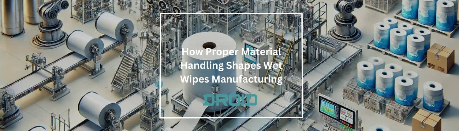 How Proper Material Handling Shapes Wet Wipes Manufacturing - How Proper Material Handling Shapes Wet Wipes Manufacturing