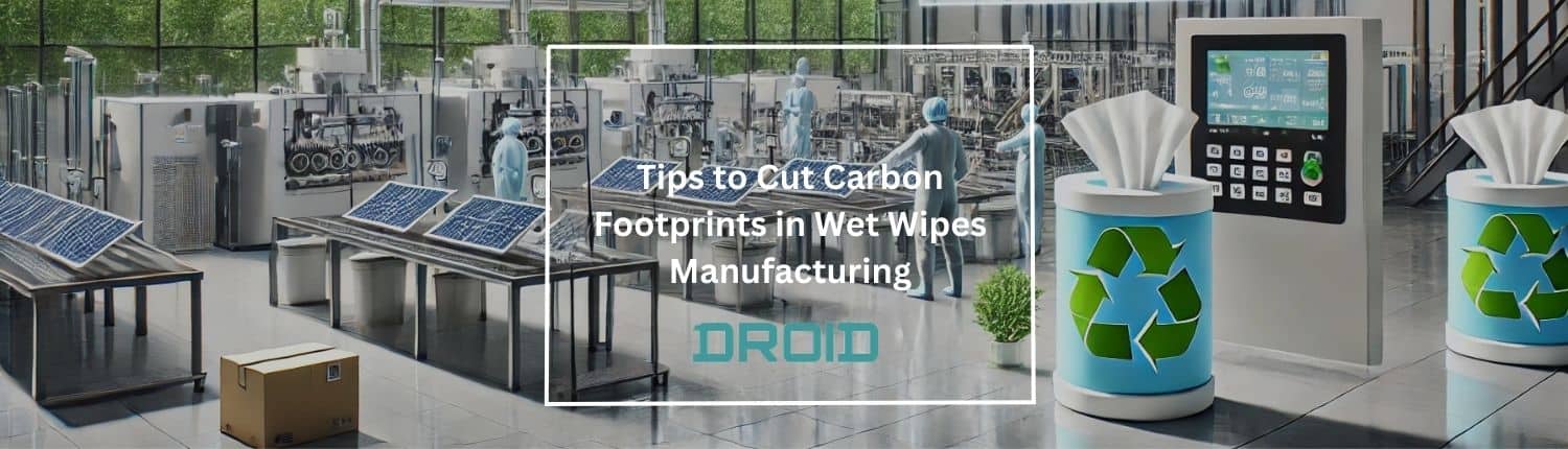 Tips to Cut Carbon Footprints in Wet Wipes Manufacturing - Tips to Cut Carbon Footprints in Wet Wipes Manufacturing